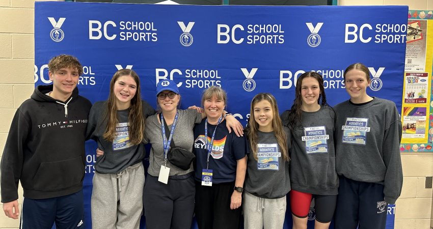 Reynolds Swim Team 2023-24 – Competed at BCSS Provincial Swim Championships – see Athletics page for results